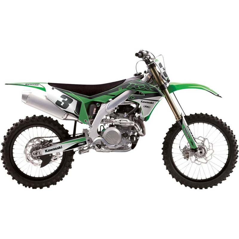 Factory Effex EVO 19 Graphic Kit - Kawasaki - KX 65 | KLX 110 25-01106