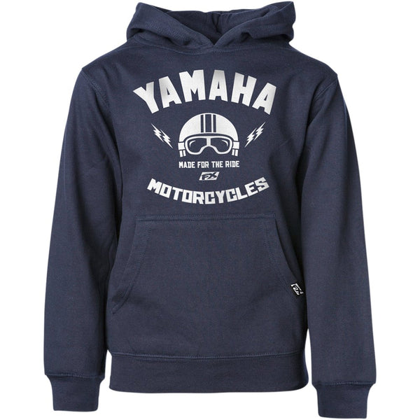 Factory Effex Youth Yamaha Helmet Hoodie - Navy - Medium 23-88222