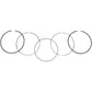 WSM Piston Rings - 87.25 mm - Honda 51-231-06
