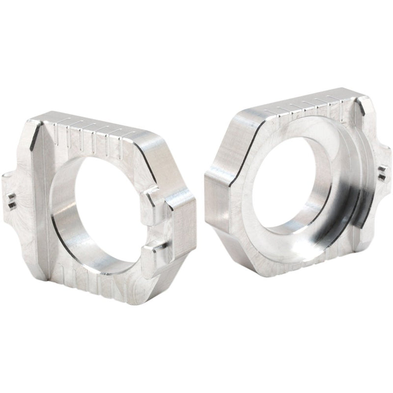 Works Connection Elite Axle Block Kit - Silver 17-315