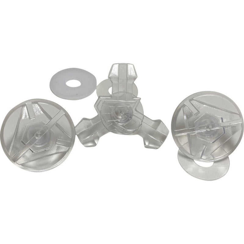 6D Helmets ATR Visor Screws - Clear 73-1012