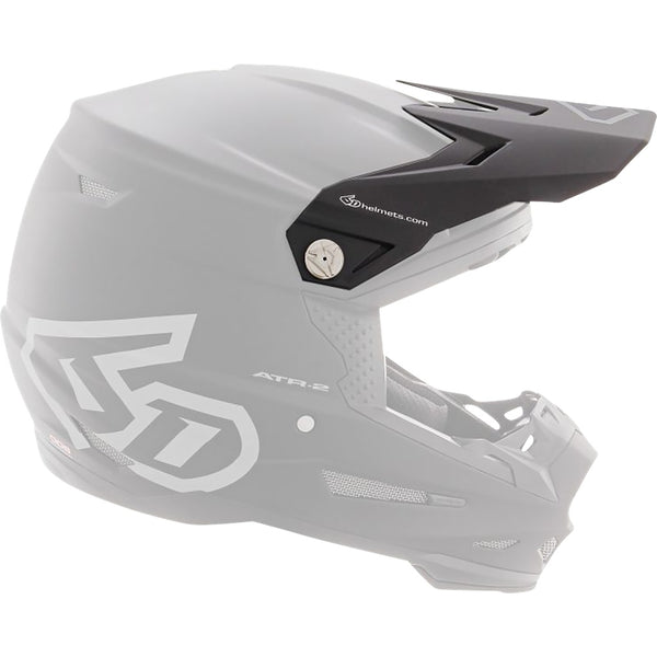 6D Helmets ATR-2 Visor - Matte Black 72-6039