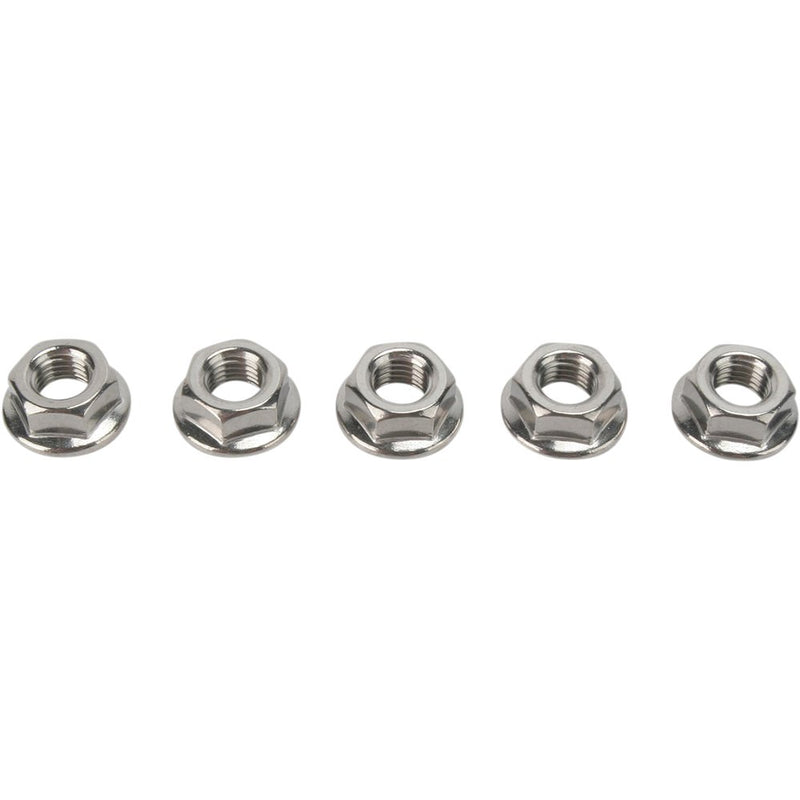Diamond Engineering Nuts - Flange - Exhaust - 5/16" x 24 NFF05P-50