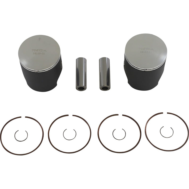 Wossner Piston Kit - 72.17 mm - Ski Doo K7067DA-2