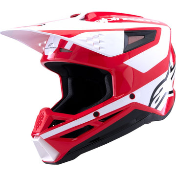 Alpinestars SM3 Helmet - Heat - Gloss Red/White/Black - XL 8301026-3126-XL