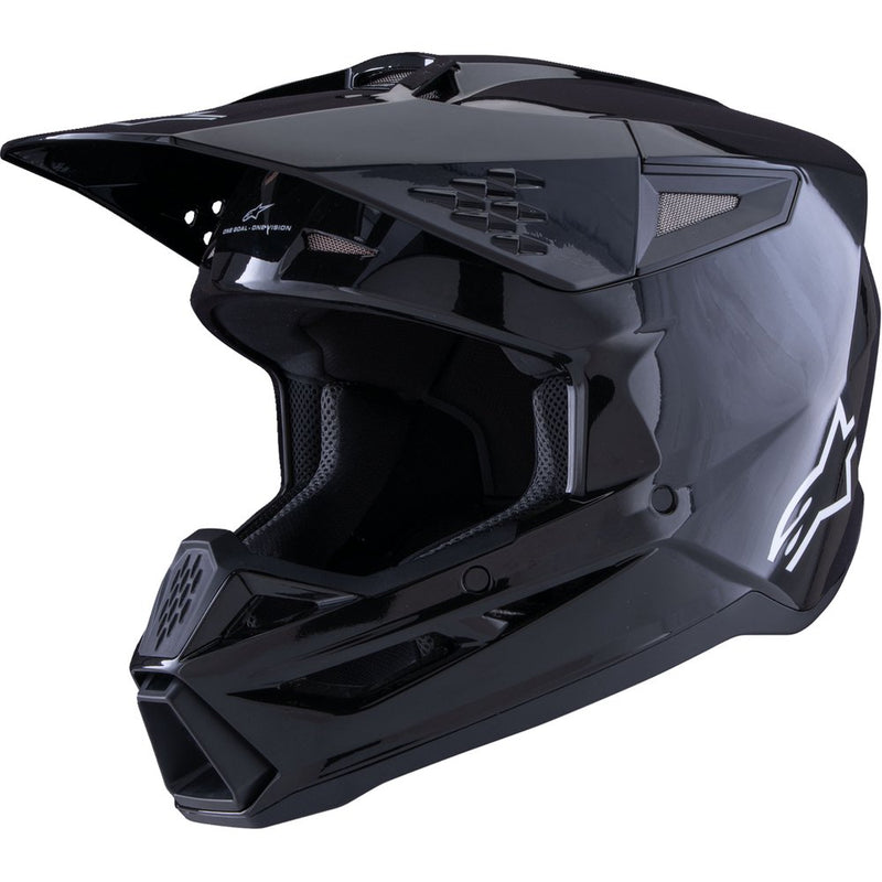 Alpinestars SM3 Helmet - Solid - Gloss Black - XL 8300326-1180-XL