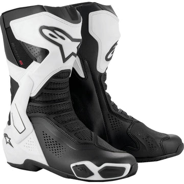 Alpinestars SMX-6 V3 Vented Boots - Black/White - US 7.5/EU 41 2223225-21-41
