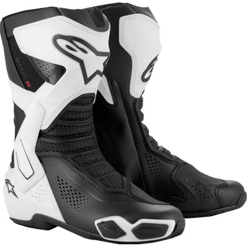 Alpinestars SMX-6 V3 Vented Boots - Black/White - US 6.5/EU 40 2223225-21-40