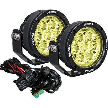 Vision X Light Cannon - CG2 - 4-3/4" - Multi LED - Selective Yellow Lens 9945828