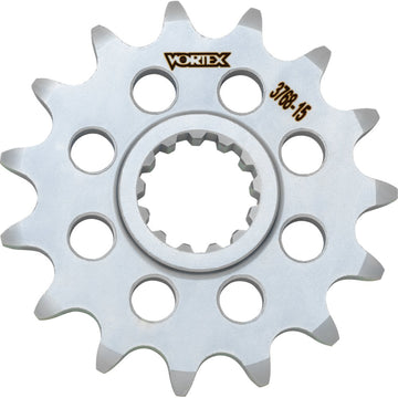 Vortex Front Sprocket - 15 Tooth - Silver - Ninja ZX-4RR 3768-15