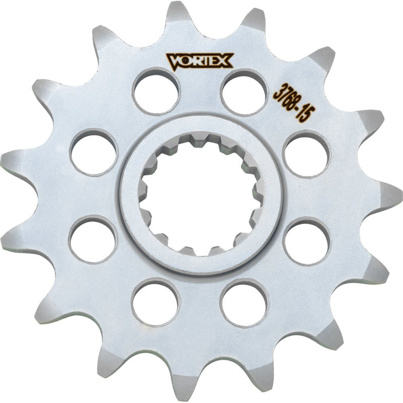 Vortex Front Sprocket - 15 Tooth - Silver - Ninja ZX-4RR 3768-15