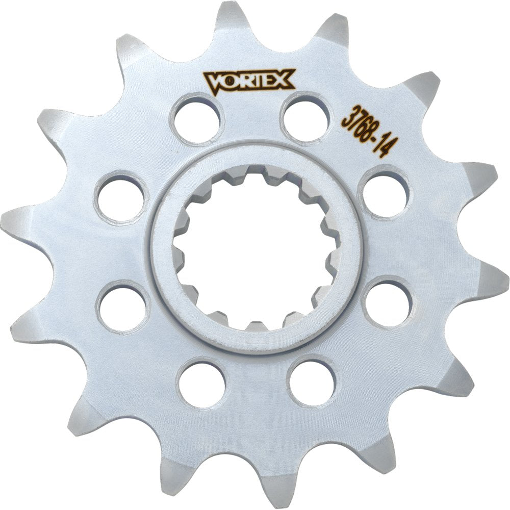 Vortex Front Sprocket - 14 Tooth - Silver - Ninja ZX-4RR 3768-14