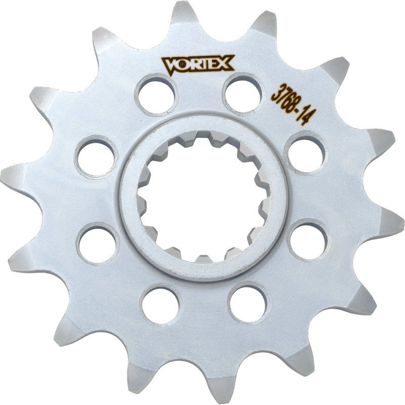 Vortex Front Sprocket - 14 Tooth - Silver - Ninja ZX-4RR 3768-14