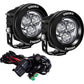 Vision X Light Cannon - CG2 - 3-3/4" - Multi LED - Clear Lens 9912158