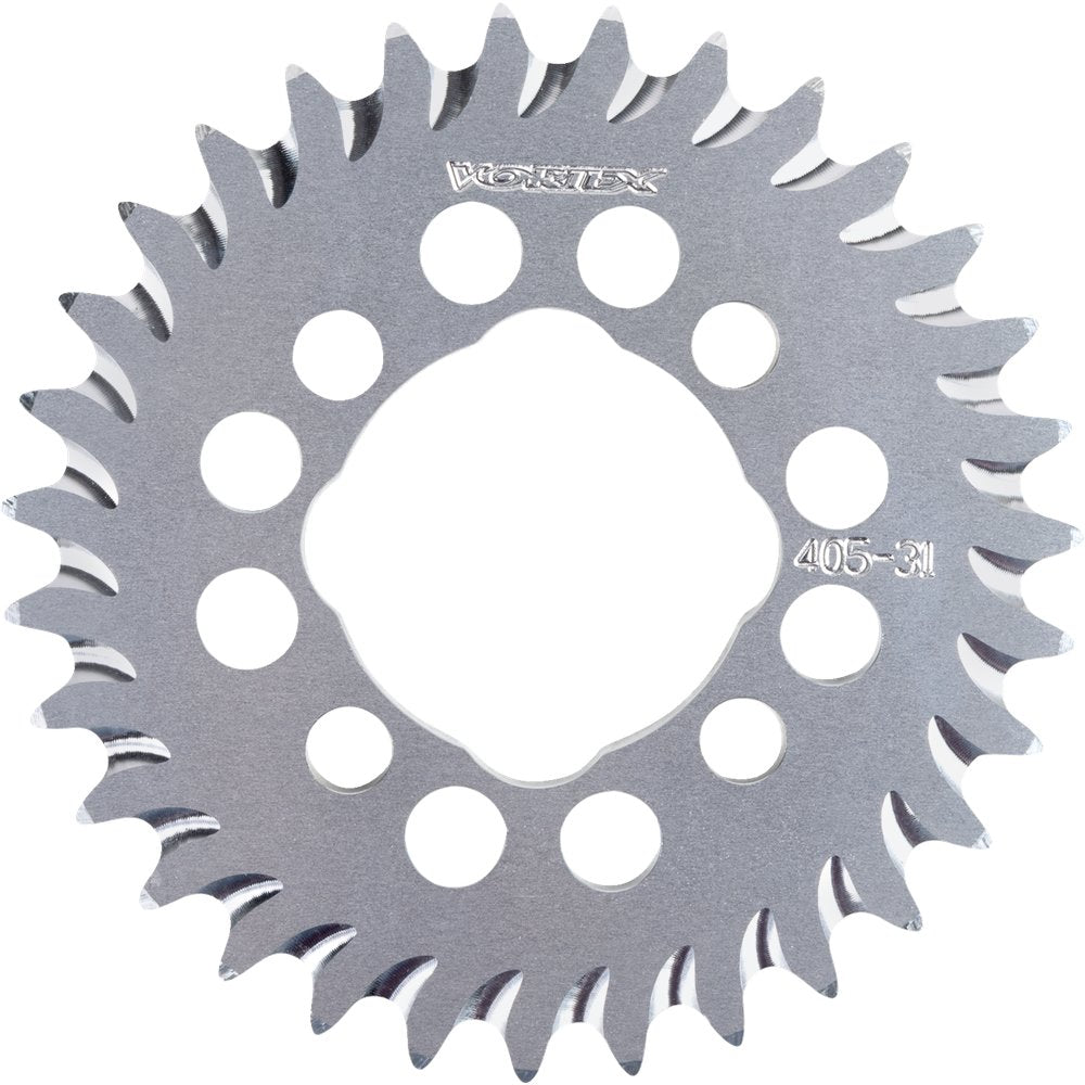 Vortex Rear Sprocket - Aluminum - 31 Tooth - Silver - Z 125 Pro 405-31