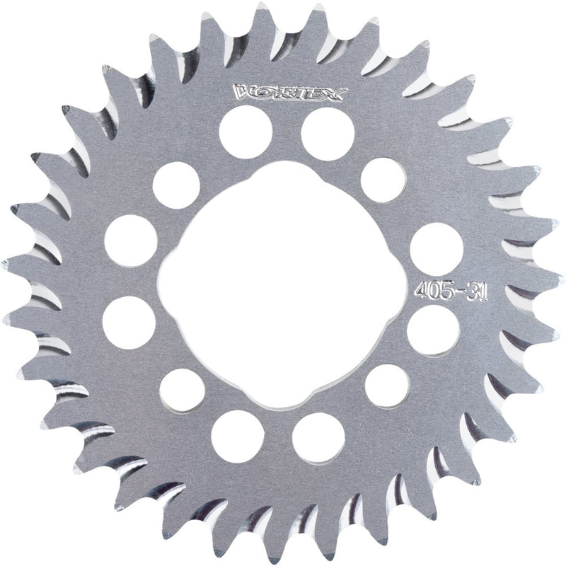 Vortex Rear Sprocket - Aluminum - 31 Tooth - Silver - Z 125 Pro 405-31
