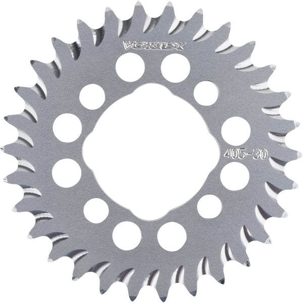 Vortex Rear Sprocket - Aluminum - 30 Tooth - Silver - Z 125 Pro 405-30