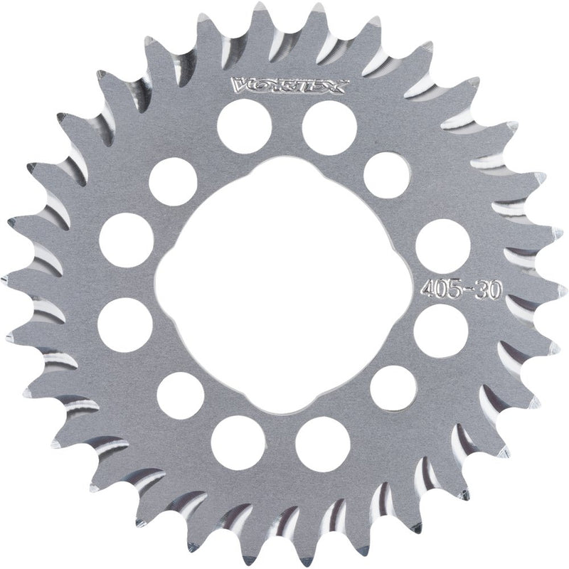 Vortex Rear Sprocket - Aluminum - 30 Tooth - Silver - Z 125 Pro 405-30