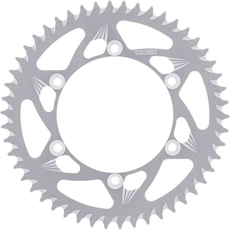 Vortex Rear Sprocket - Aluminum - 38 Tooth - Silver - Honda 215-38
