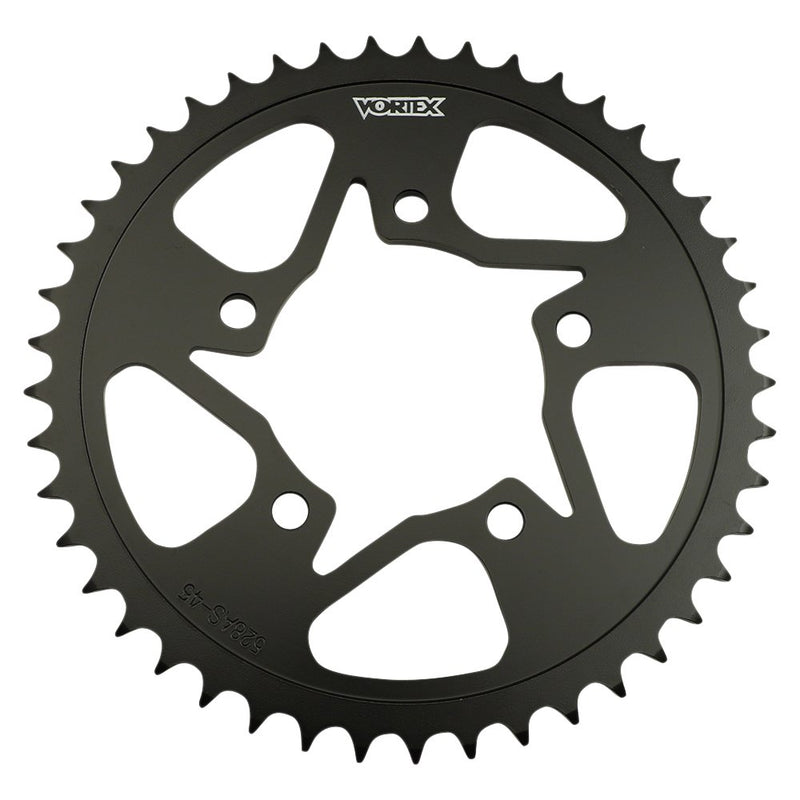 Vortex Steel Rear Sprocket - 45 Tooth - Suzuki 528AS-45