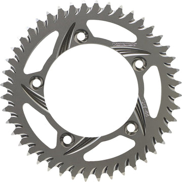 Vortex Aluminum Sprocket - Silver - Rear - 44 Tooth 527-44