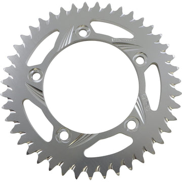 Vortex Aluminum Sprocket - Silver - Rear - 43 Tooth 527-43