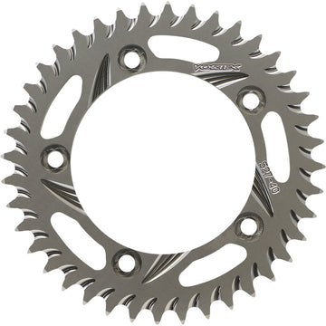 Vortex Aluminum Sprocket - Silver - Rear - 40 Tooth 527-40