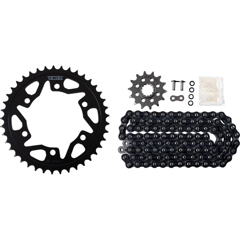 Vortex Chain Kit - Black - Kawasaki - Ninja 400 CK6465