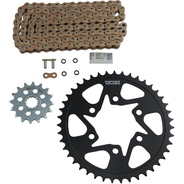 Vortex Chain Kit - Gold - Kawasaki - ZX-6R CKG6387