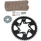 Vortex Steel Chain Kit -Gold - Kawasaki - ZX6R CKG6349