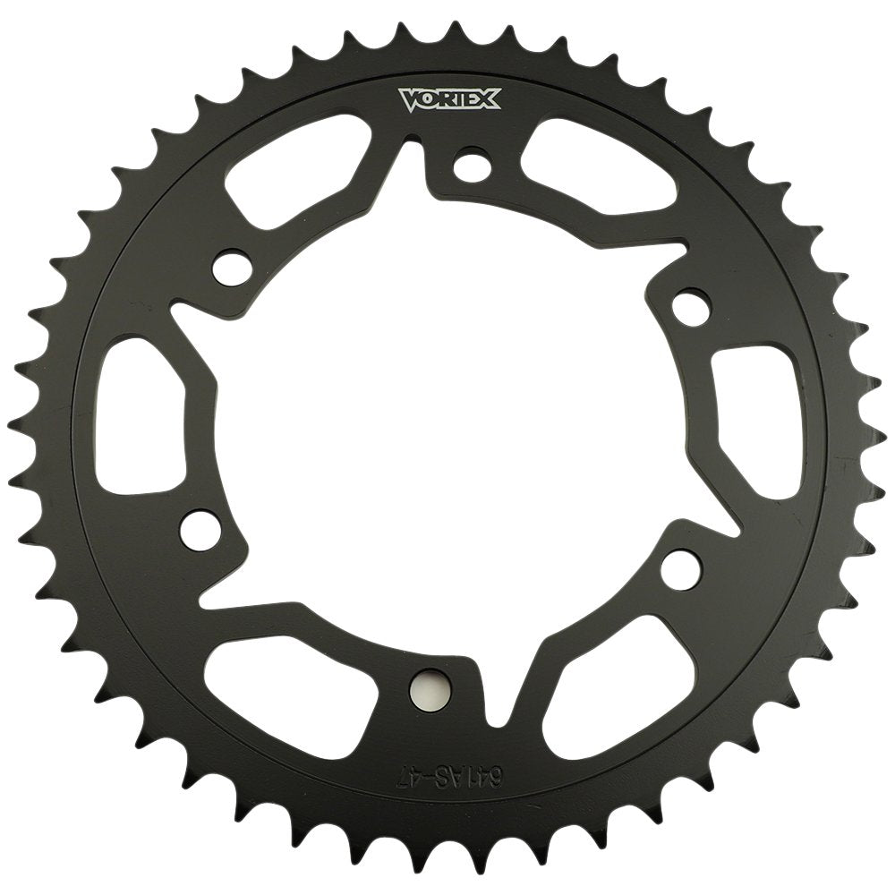 Vortex Steel Rear Sprocket - 47 Tooth - Yamaha 641AS-47