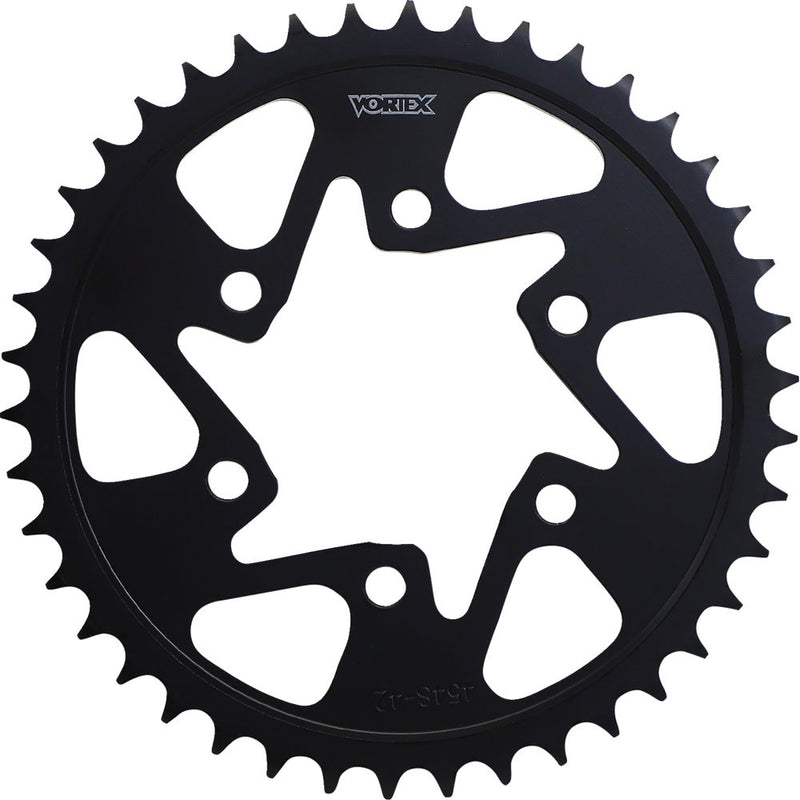 Vortex Steel Rear Sprocket - 42 Tooth - Kawasaki 454S-42