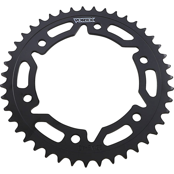 Vortex Steel Rear Sprocket - 43 Tooth - Honda 251AS-43