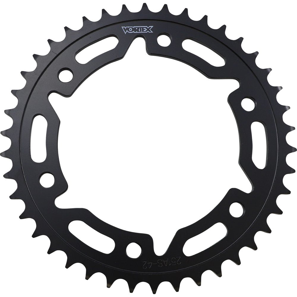 Vortex Steel Rear Sprocket - 42 Tooth - Honda 251AS-42