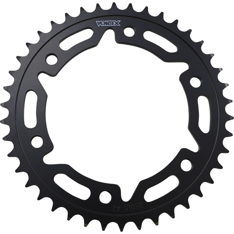 Vortex Steel Rear Sprocket - 42 Tooth - Honda 251AS-42