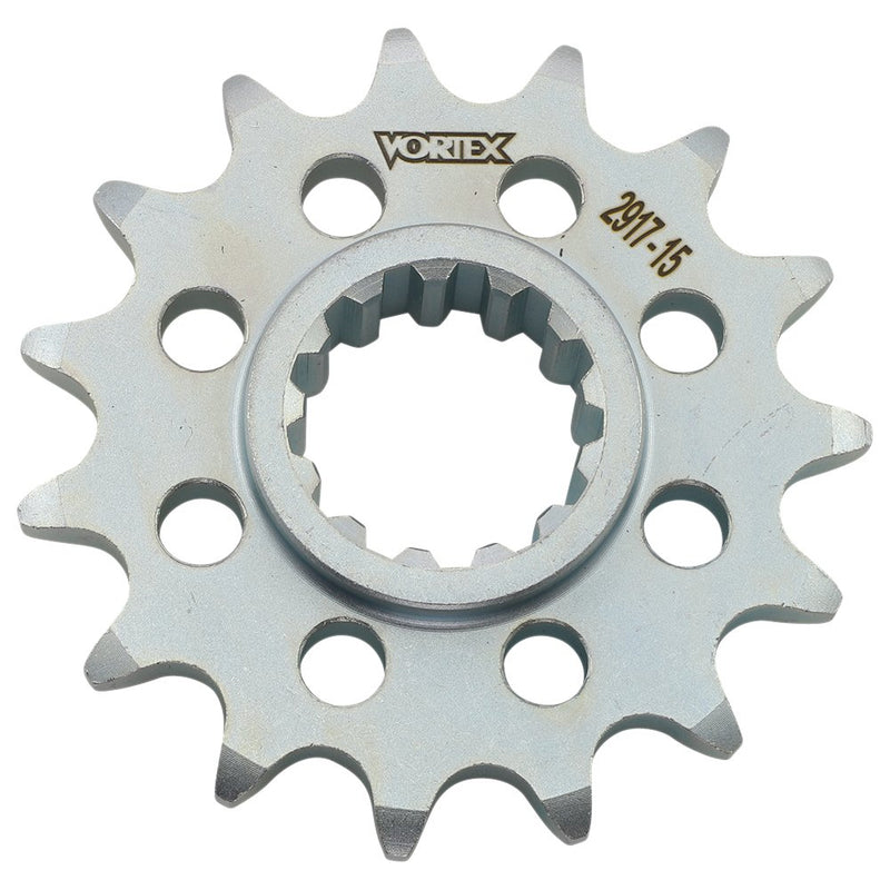 Vortex Front Sprocket - Silver - 15-Tooth 2917-15