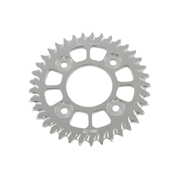 Vortex Aluminum Sprocket - Silver - Rear - 37 Tooth 206-37