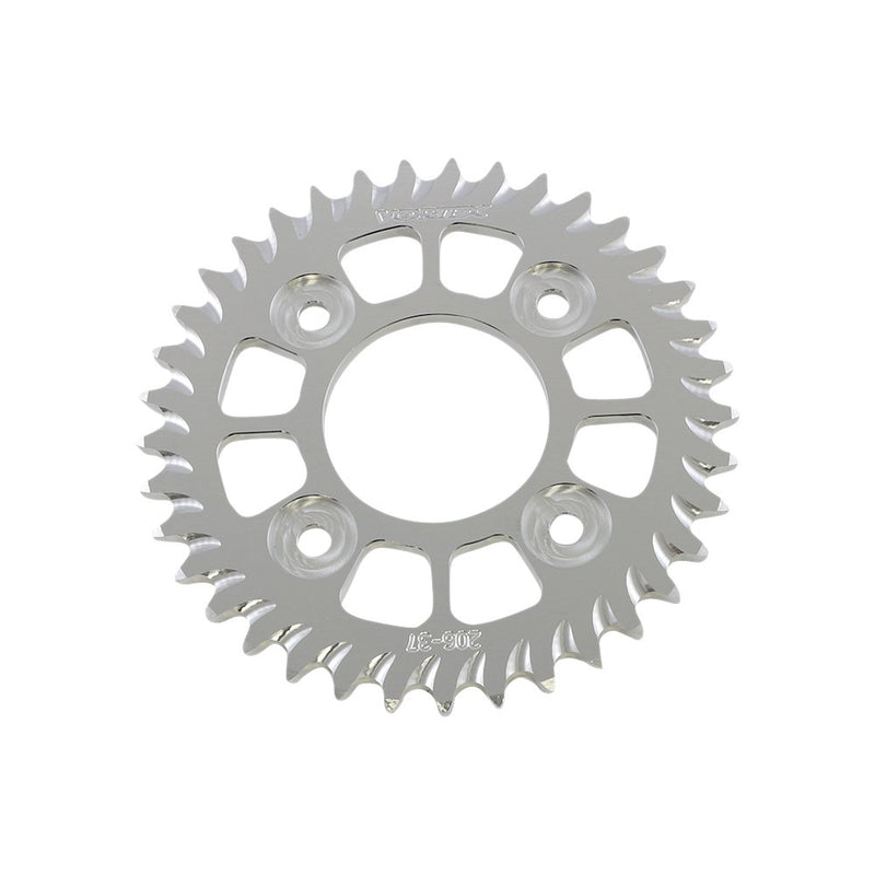 Vortex Aluminum Sprocket - Silver - Rear - 37 Tooth 206-37
