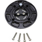 Vortex V3 Fuel Cap - Black - Kawasaki GC440K