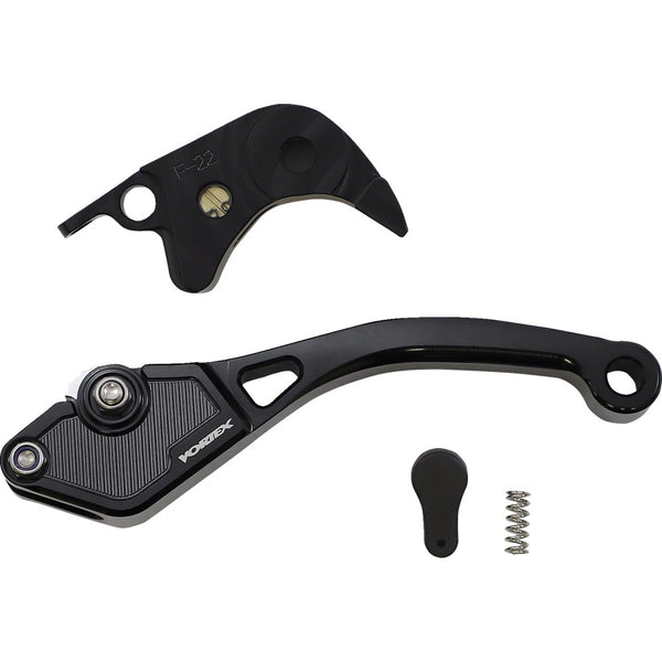 Vortex Brake Lever - Short - Black LVB162
