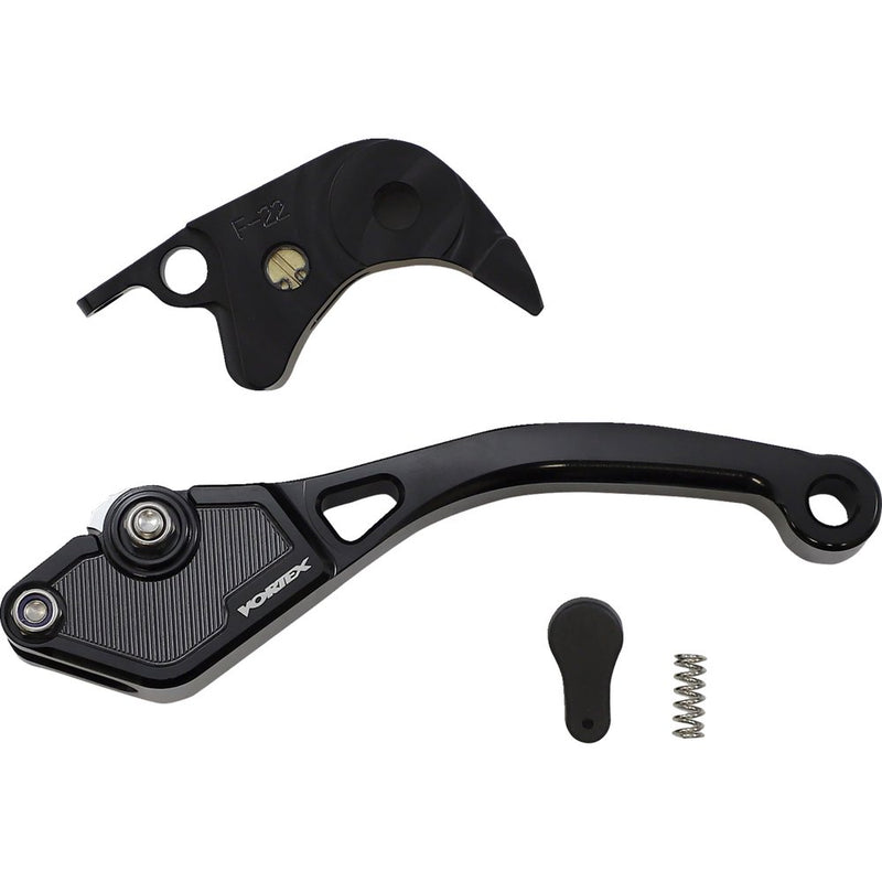 Vortex Brake Lever - Short - Black LVB162