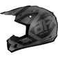 AFX FX-17Y Helmet - Attack - Frost Gray/Matte Black - Small 0111-1396