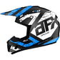 AFX FX-17Y Helmet - Attack - Matte Black/Blue - Small 0111-1408