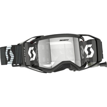 Scott Prospect 2.0 Super WFS Goggle - Roll-Off - Black/White - Clear Lens 421473-1007113