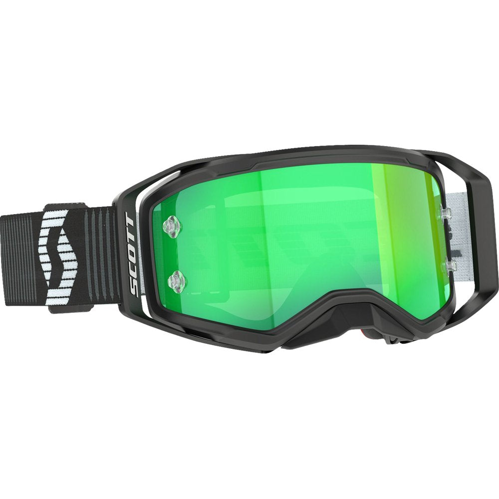 Scott Prospect 2.0 Goggle - Black/White - Green Chrome Works Lens 421471-1007279