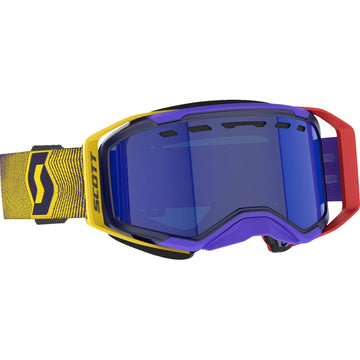 Scott Prospect 2.0 SMB Goggle - Red/Yellow - Enhancer Blue Chrome Lens 421503-1648347
