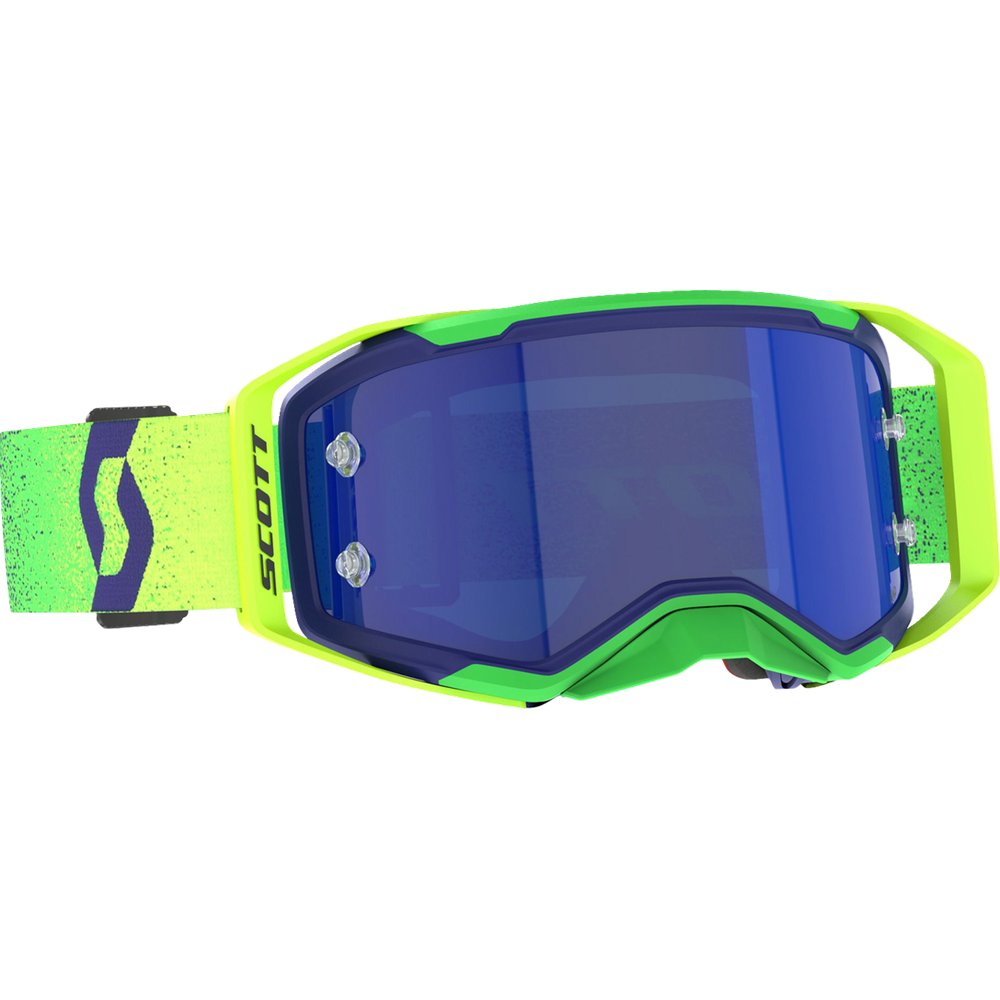 Scott Prospect 2.0 AMP Goggle - Midnight Purple/Safety Yellow - Blue Chrome Lens 421478-7914349