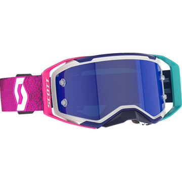 Scott Prospect 2.0 AMP Goggle - Stealth Blue/Radiant Pink - Blue Chrome 421478-7906349