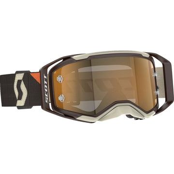 Scott Prospect 2.0 AMP Goggle - Deep Brown/Beige - Gold Chrome Lens 421478-7699324