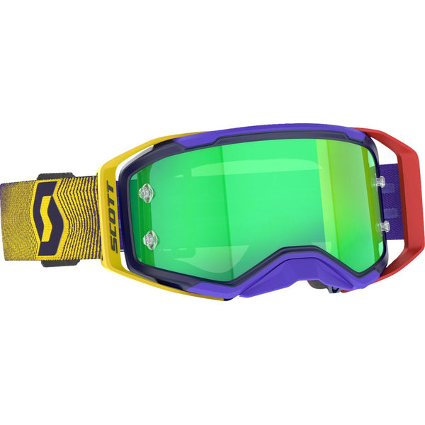 Scott Prospect 2.0 Goggle - Red/Yellow - Green Chrome Works Lens 421471-1648279